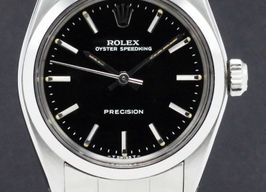 Rolex Oyster Precision 6430 (1984) - Black dial 31 mm Steel case