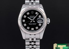 Rolex Lady-Datejust 179174 (2014) - Black dial 26 mm Steel case
