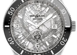 Montblanc 1858 130793 (2026) - Grijs wijzerplaat 41mm Staal