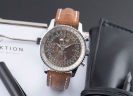 Breitling Montbrillant Datora A21330 (Unknown (random serial)) - Bronze dial 43 mm Steel case