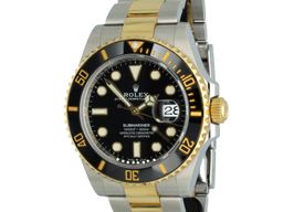 Rolex Submariner Date 126613LN (2022) - Zwart wijzerplaat 41mm Goud/Staal