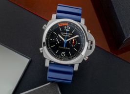 Panerai Luminor 1950 Regatta 3 Days Chrono Flyback PAM00526 (Unknown (random serial)) - Black dial 47 mm Titanium case