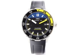 IWC Aquatimer Automatic 2000 IW3568 (2010) - Zwart wijzerplaat 44mm Staal