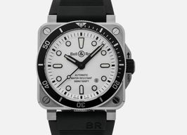 Bell & Ross BR 03-92 Steel BR0392-D-WH-ST/SRB -