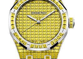 Audemars Piguet Royal Oak Selfwinding 15514BC.SE.1284BC.01 (2025) - Orange dial 41 mm White Gold case