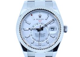 Rolex Sky-Dweller 326934 (2024) - Blauw wijzerplaat 42mm Staal