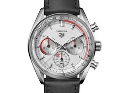 TAG Heuer Carrera Porsche Chronograph Special Edition CBS2011.FC6529 (2023) - Wit wijzerplaat 42mm Staal