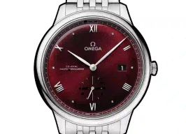 Omega De Ville 434.10.41.20.11.001 (2025) - Rood wijzerplaat 41mm Staal