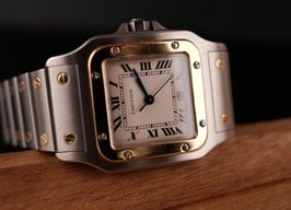 Cartier Santos Galbée 1566 (1999) - White dial 41 mm Steel case