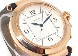 Cartier Pasha 2770 (2014) - White dial 42 mm Rose Gold case