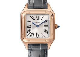 Cartier Santos Dumont WGSA0117 (2025) - Silver dial 38 mm Rose Gold case