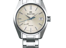 Grand Seiko Heritage Collection SBGA373G (2022) - Zilver wijzerplaat Onbekend Staal