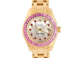 Rolex Lady-Datejust Pearlmaster 80308 (2000) - 29mm Geelgoud