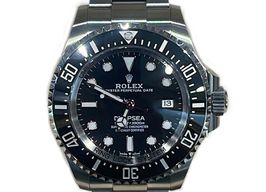 Rolex Sea-Dweller Deepsea 136660 (2024) - Zwart wijzerplaat 44mm Staal