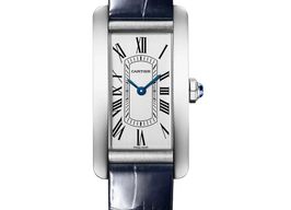 Cartier Tank Américaine WSTA0082 (2025) - Silver dial 35 mm Steel case