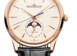 Jaeger-LeCoultre Master Ultra Thin Moon Q1362511 (2024) - White dial 39 mm Rose Gold case