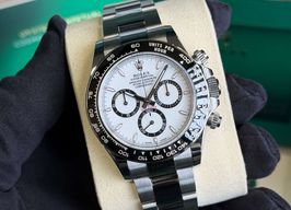 Rolex Daytona 126500LN (2025) - Wit wijzerplaat 40mm Staal