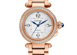 Cartier Pasha WJPA0013 (2025) - Silver dial 35 mm Rose Gold case