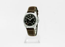 Longines Spirit L3.410.4.53.0 (2024) - Zwart wijzerplaat 37mm Staal