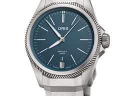 Oris Big Crown ProPilot 01 400 7778 7155-07 7 20 01TLC (2026) - Blauw wijzerplaat 39mm Titanium