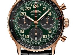 Breitling Navitimer RB12302A1L1P1 (2026) - Green dial 41 mm Red Gold case