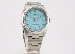 Rolex Oyster Perpetual 36 126000 (2024) - Turquoise wijzerplaat 36mm Staal
