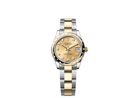 Rolex Datejust 31 278343RBR (2025) - Champagne wijzerplaat 31mm Goud/Staal