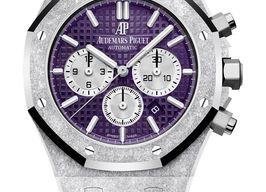 Audemars Piguet Royal Oak Chronograph 26331BC.GG.1224BC.01 (2025) - Purple dial 41 mm White Gold case
