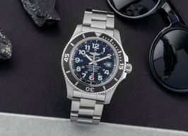 Breitling Superocean II 44 A17392 (Onbekend (willekeurig serienummer)) - Zwart wijzerplaat 44mm Staal
