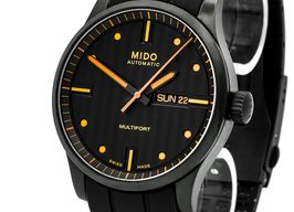 Mido Multifort M005.430.37.051.02 (2011) - Black dial 42 mm Steel case