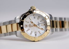 TAG Heuer Aquaracer Lady WBD1420.BB0321 (2026) - Wit wijzerplaat 27mm Goud/Staal