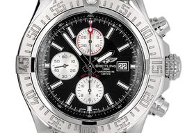 Breitling Super Avenger II A1337111/BC29 (2014) - Zwart wijzerplaat 48mm Staal