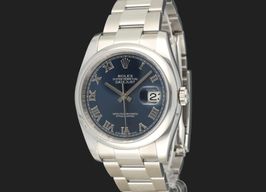 Rolex Datejust 36 116200 (2015) - Blauw wijzerplaat 36mm Staal