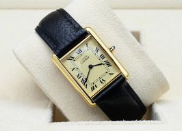 Cartier Tank 1615 (Unknown (random serial)) - Yellow dial 23 mm Unknown case