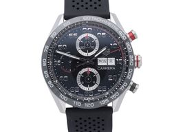 TAG Heuer Carrera Calibre 16 CBN2A1AA.FT6228 (2026) - Zwart wijzerplaat 44mm Staal