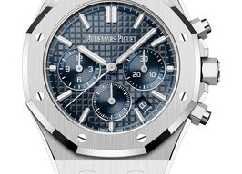 Audemars Piguet Royal Oak Chronograph 26715ST.OO.1356ST.01 (2025) - Blue dial 38 mm Steel case