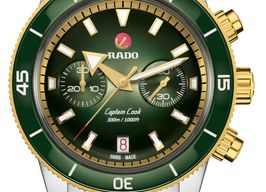 Rado HyperChrome Captain Cook R32151318 (2024) - Green dial 43 mm Steel case