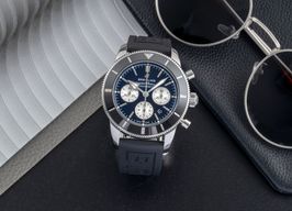 Breitling Superocean Heritage II Chronograph AB0162121B1S1 (Unknown (random serial)) - Black dial 44 mm Steel case