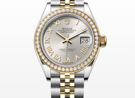 Rolex Lady-Datejust 279383RBR (2026) - Silver dial 28 mm Gold/Steel case