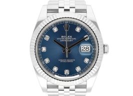 Rolex Datejust 41 126334 (2022) - Blue dial 41 mm Steel case