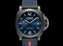 Panerai Luminor Due Luna PAM01408 (2024) - Blauw wijzerplaat 40mm Staal