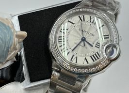 Cartier Ballon Bleu 33mm W4BB0016 (2024) - Zilver wijzerplaat 33mm Staal