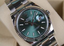 Rolex Datejust 36 126234 (2024) - Groen wijzerplaat 36mm Staal