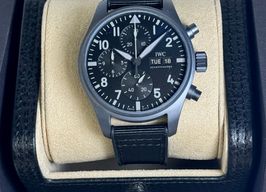 IWC Pilot Chronograph Top Gun IW388106 (2024) - Zwart wijzerplaat 41mm Keramiek