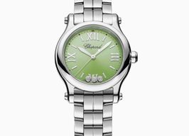 Chopard Happy Sport 278590-3013 (2025) - Groen wijzerplaat 30mm Staal