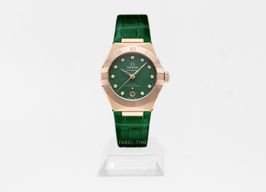 Omega Constellation 131.53.29.20.99.002 (2024) - Green dial 29 mm Rose Gold case