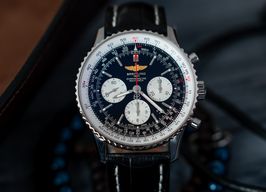 Breitling Navitimer 01 AB012012/BB01 (2013) - Zwart wijzerplaat 43mm Staal