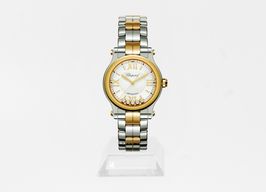 Chopard Happy Sport 278573-6019 (2024) - Parelmoer wijzerplaat 30mm Goud/Staal