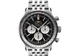 Breitling Navitimer 01 (46 MM) AB0137211B1A1 (2023) - Zwart wijzerplaat 46mm Staal