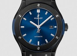 Hublot Classic Fusion Blue 542.CM.7170.RX (2023) - Blauw wijzerplaat 42mm Keramiek